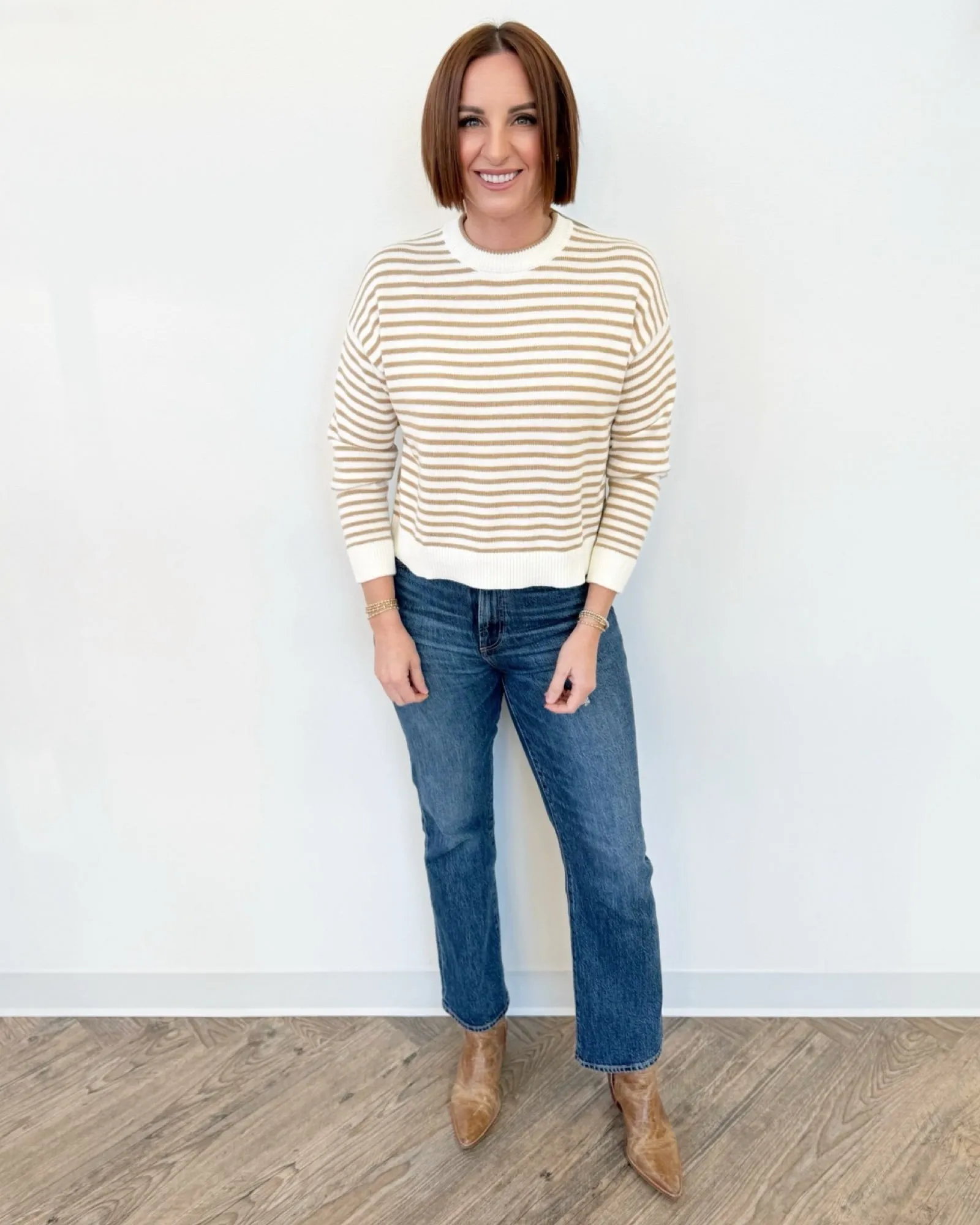 Ravenna Stripe Crewneck Sweater