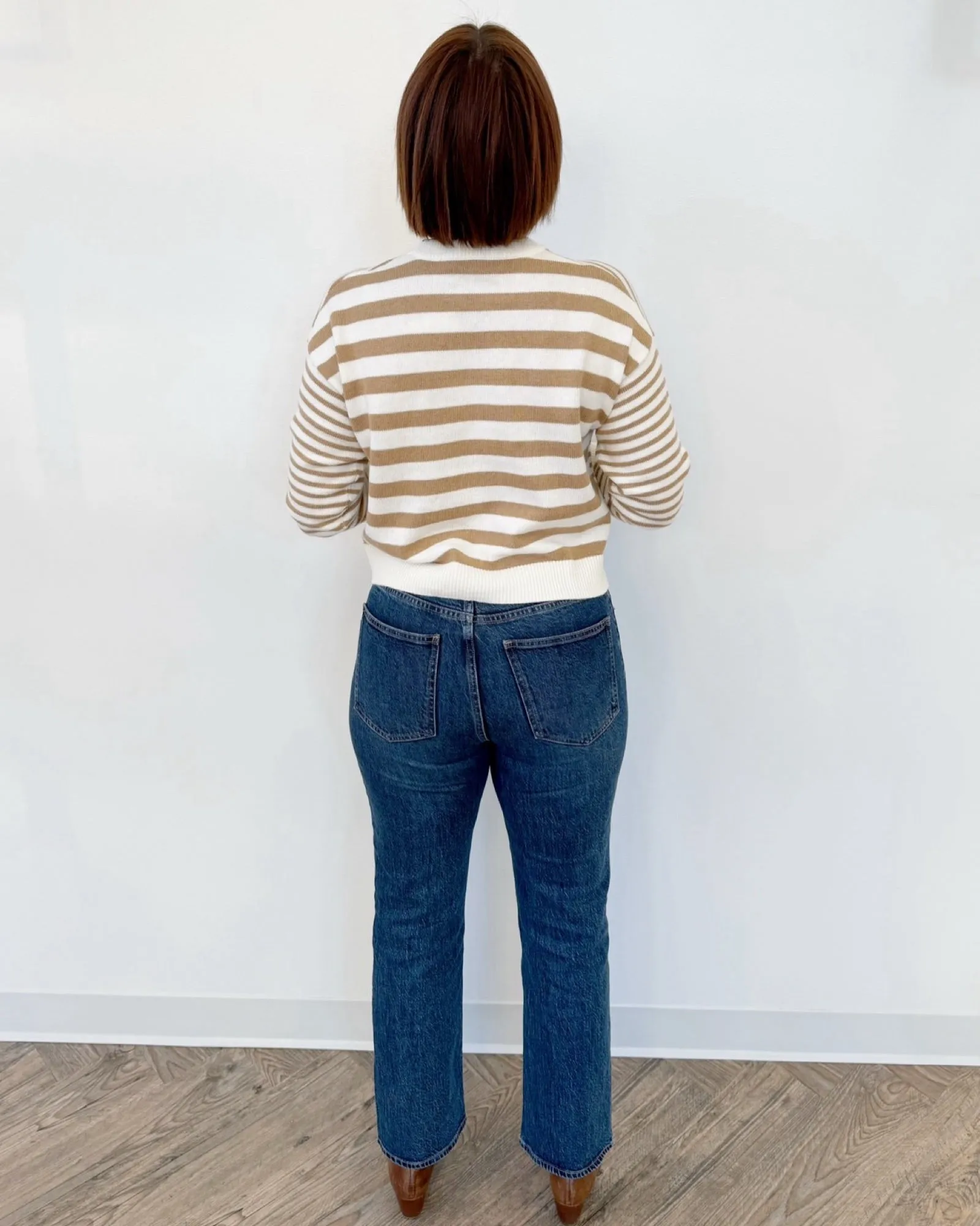 Ravenna Stripe Crewneck Sweater