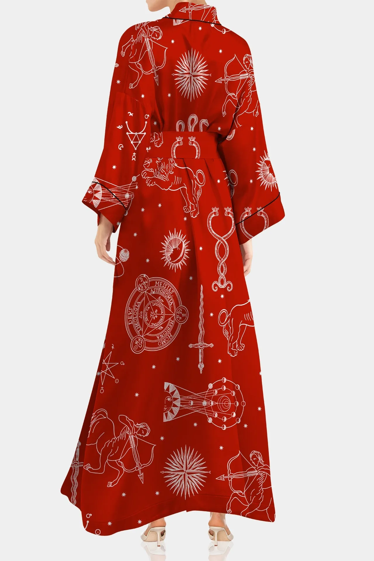 Red Designer Kimono