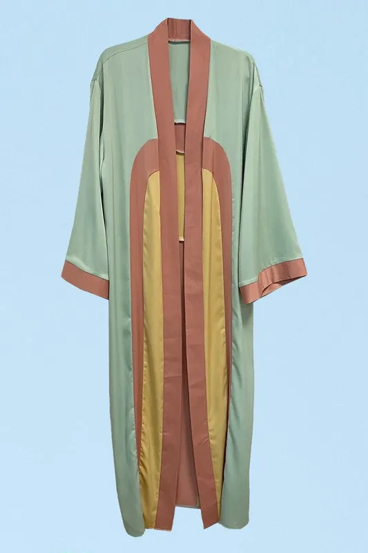Retro arch kimono