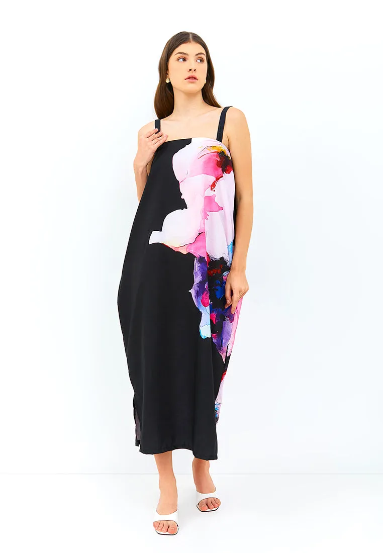 RIPPLE Midi Kimono Dress
