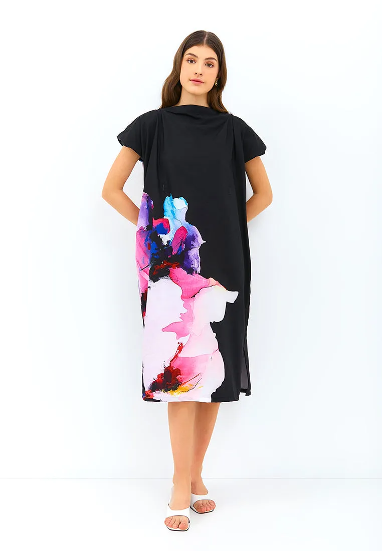 RIPPLE Midi Kimono Dress