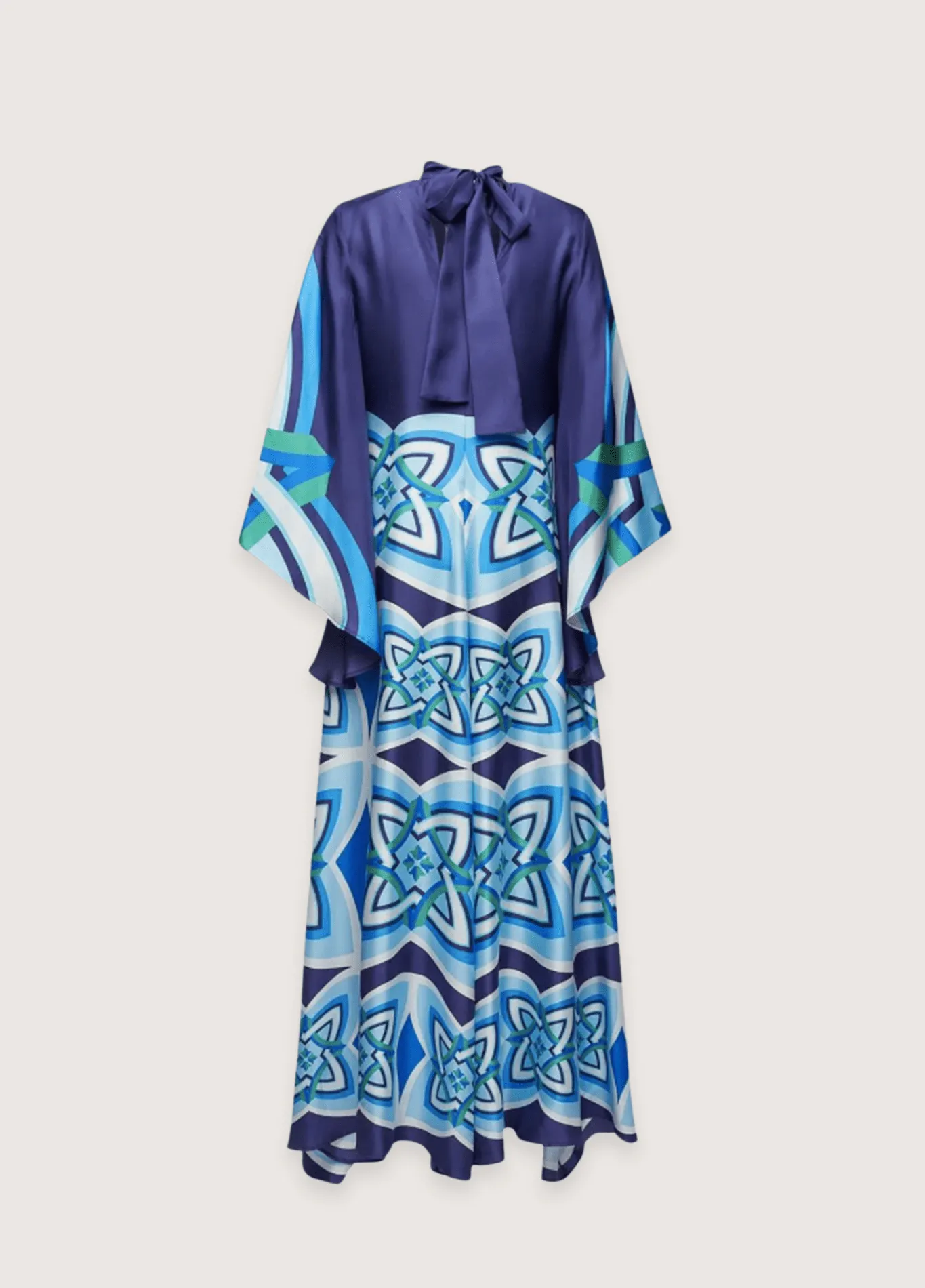 Robe kimono réversible | Saphir