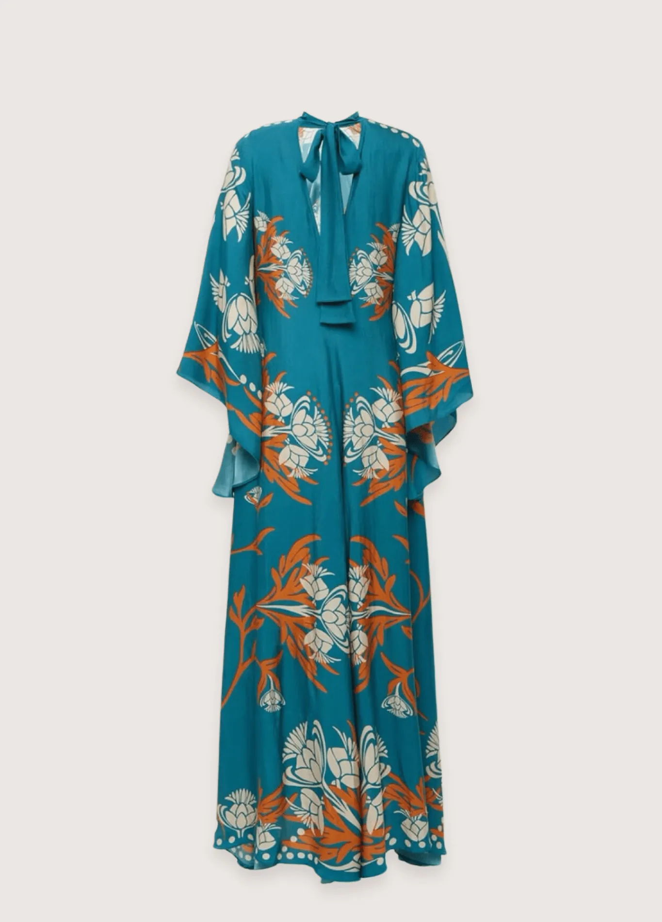 Robe kimono réversible | Turquoise Sauvage