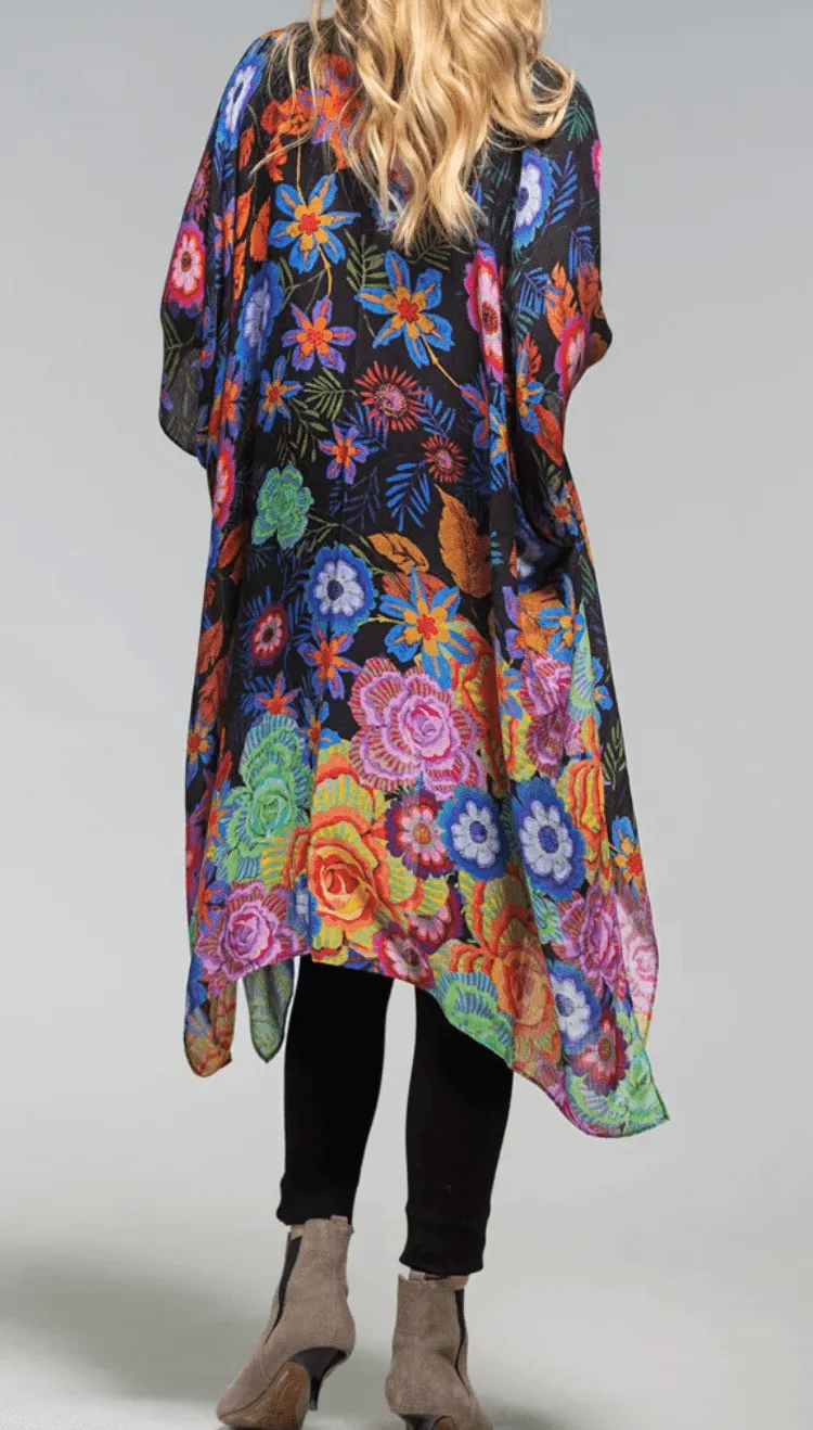 Ruggine Vineyard Floral Kimono - One Size