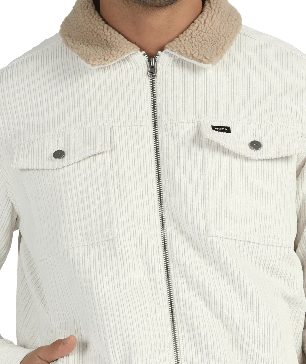 RVCA Easy Trucker Sherpa Jacket