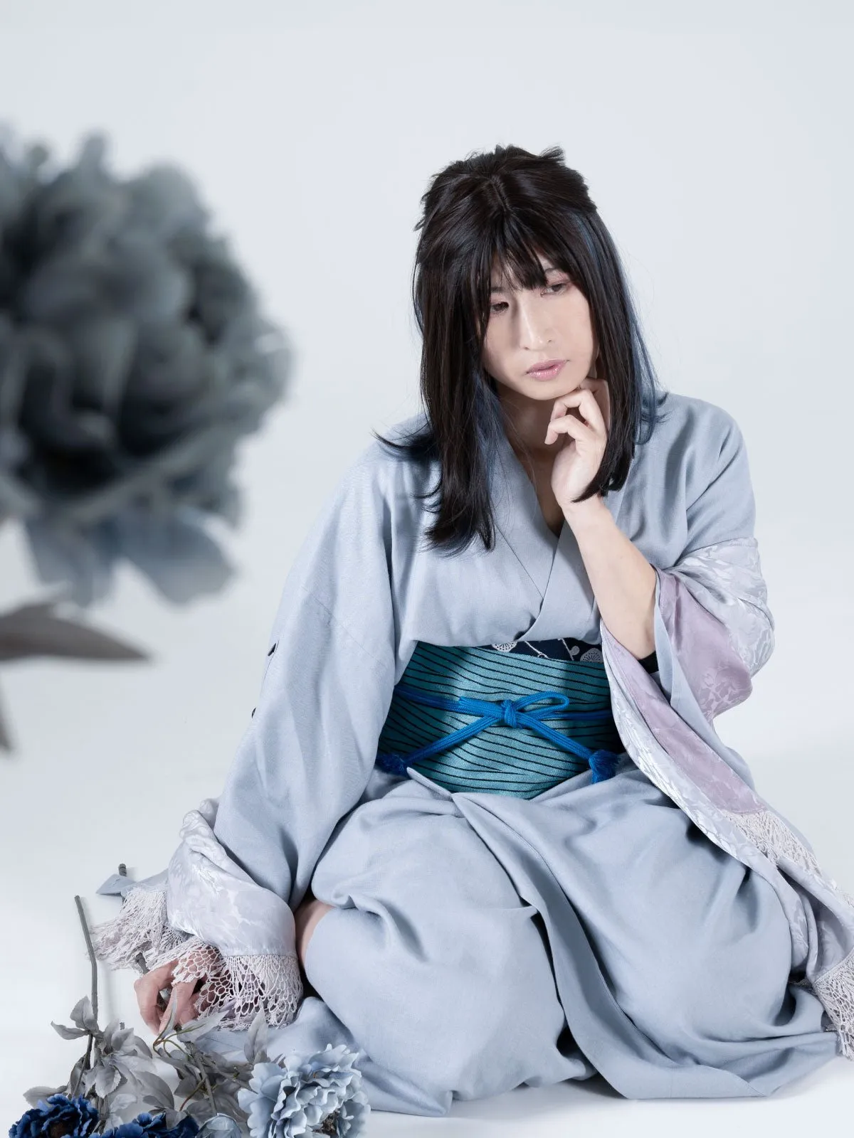 Samurai Mode Kimono Gown