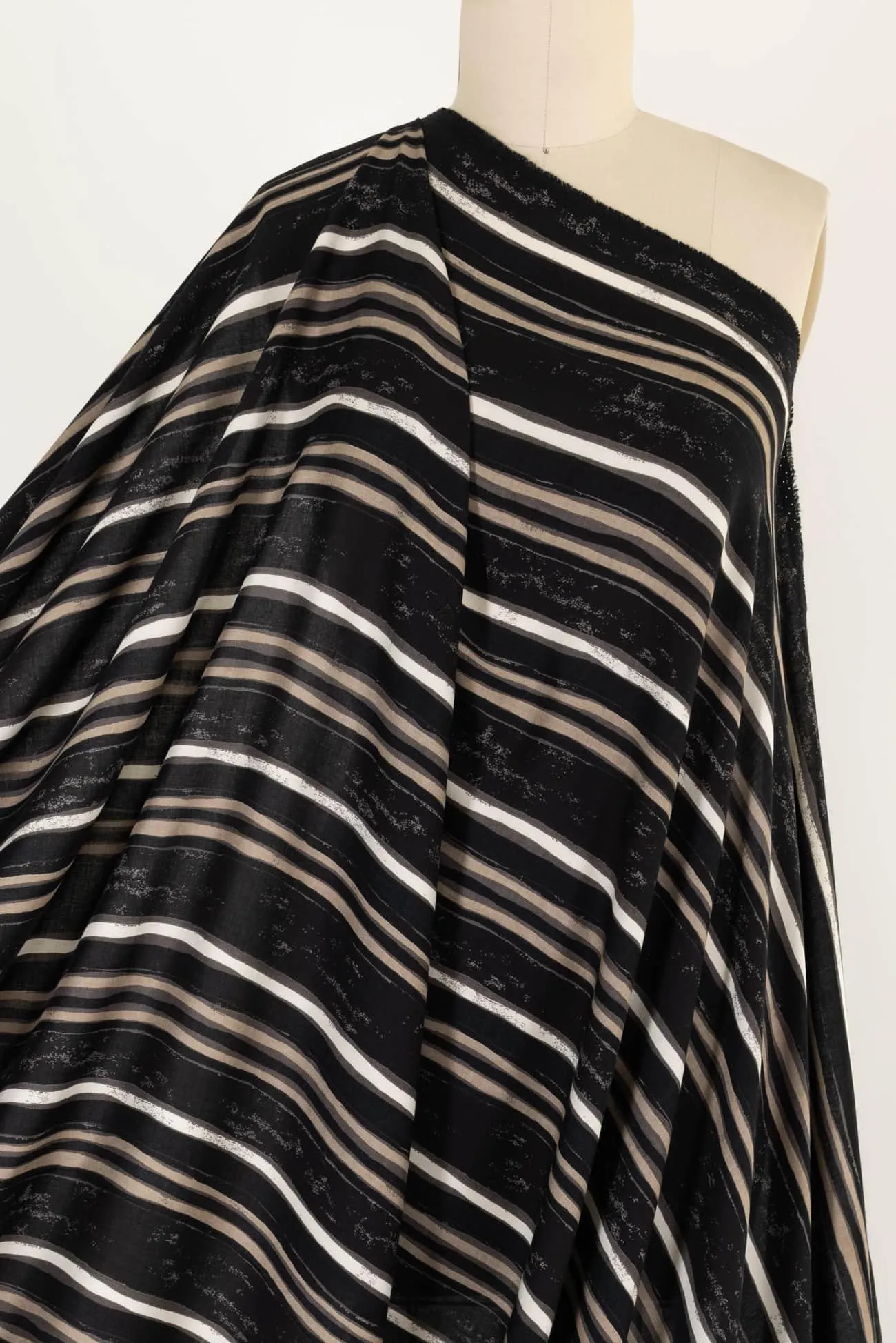 Santa Monica Stripe Rayon Woven