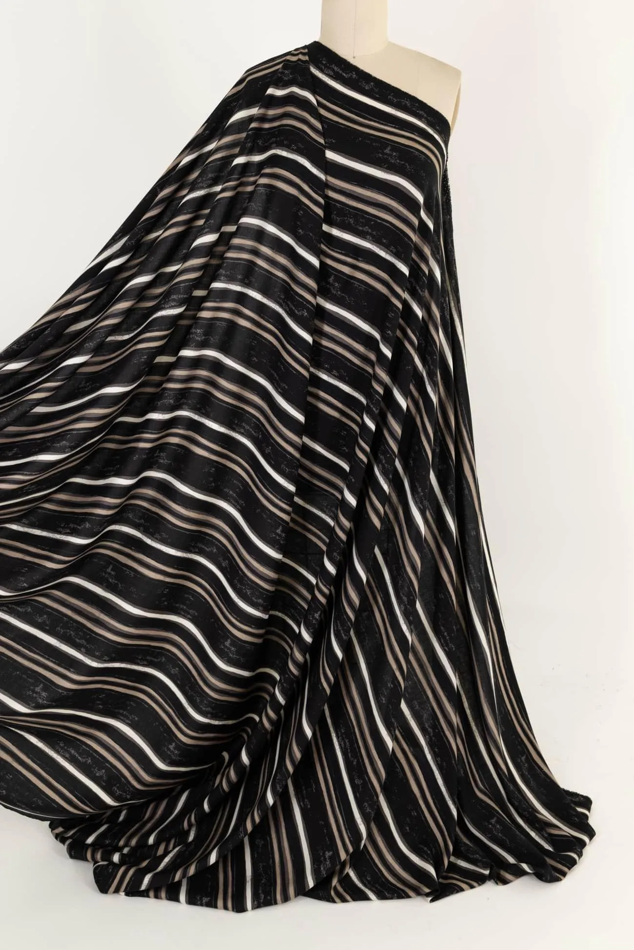 Santa Monica Stripe Rayon Woven