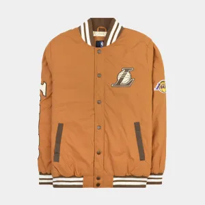 Shoe Palace Exclusive Los Angeles Lakers Mens Jacket (Brown)