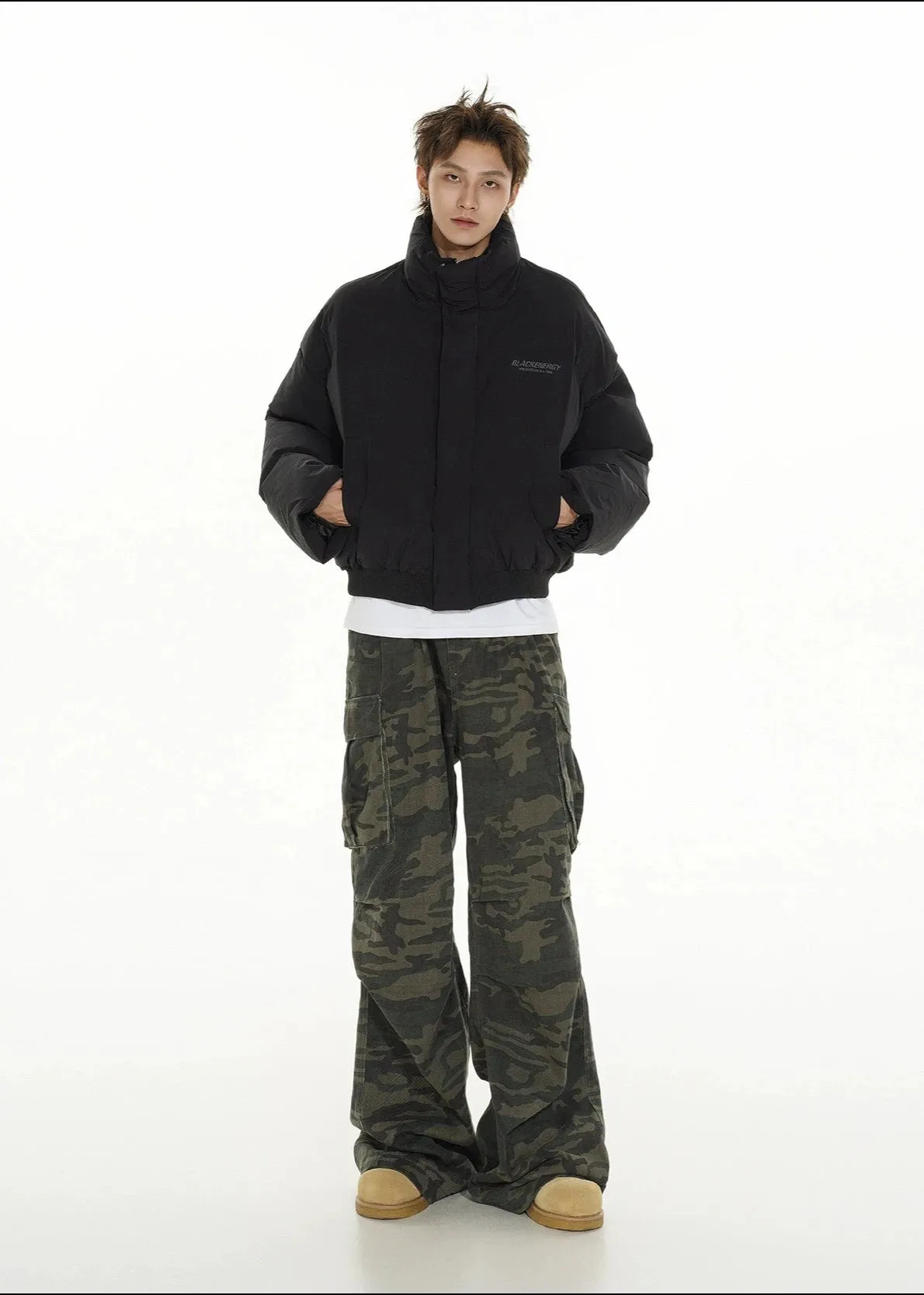 short cotton down coat gm16062