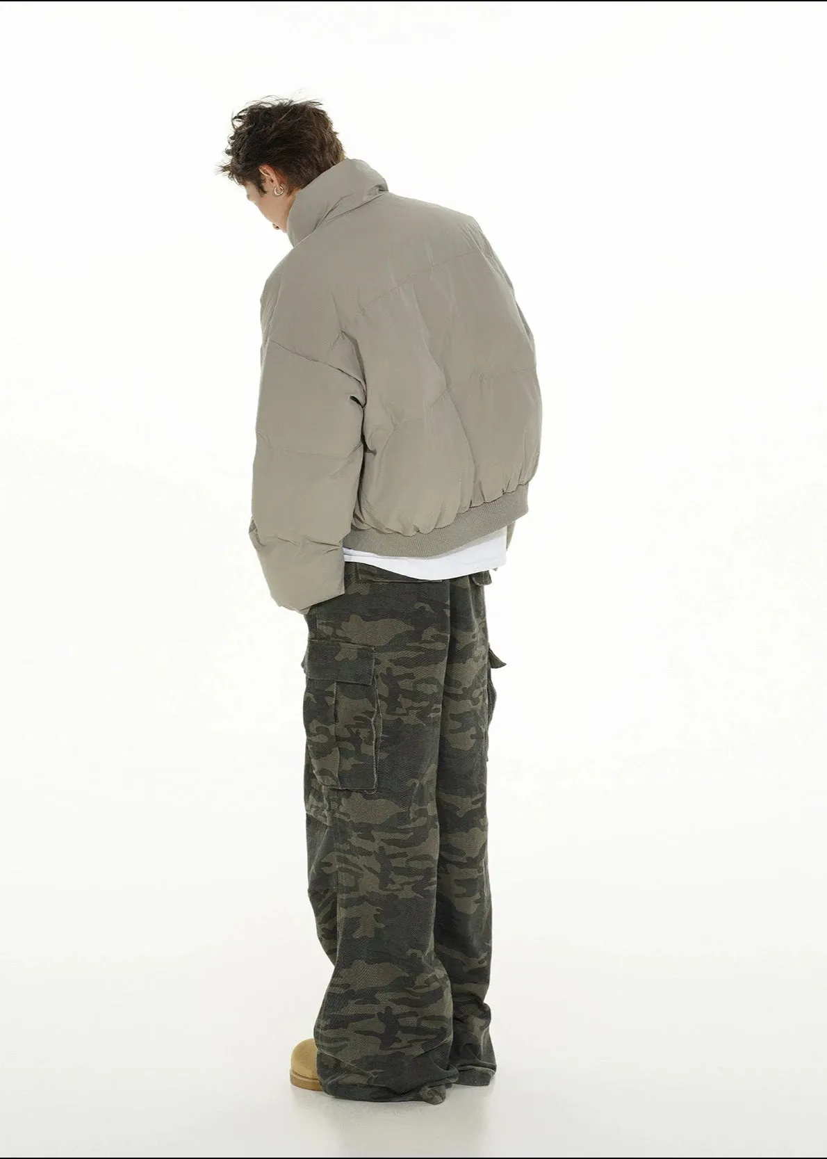 short cotton down coat gm16062