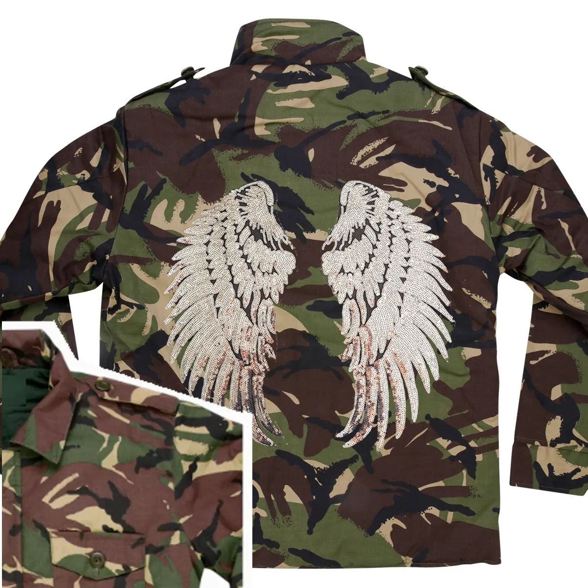 Silver Wings Camo Jacket