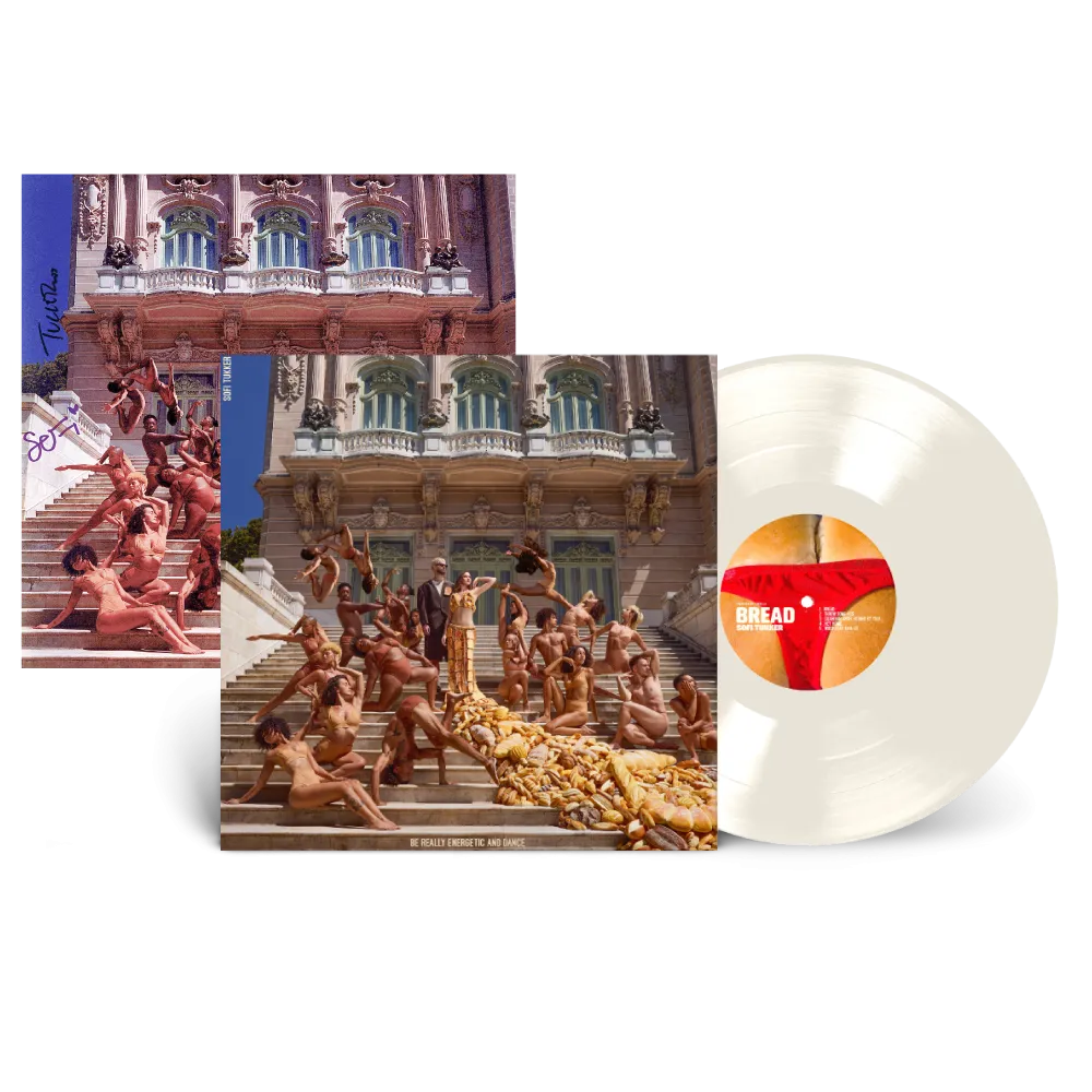 SOFI TUKKER / Bread LP Bone Vinyl & Signed Art Card