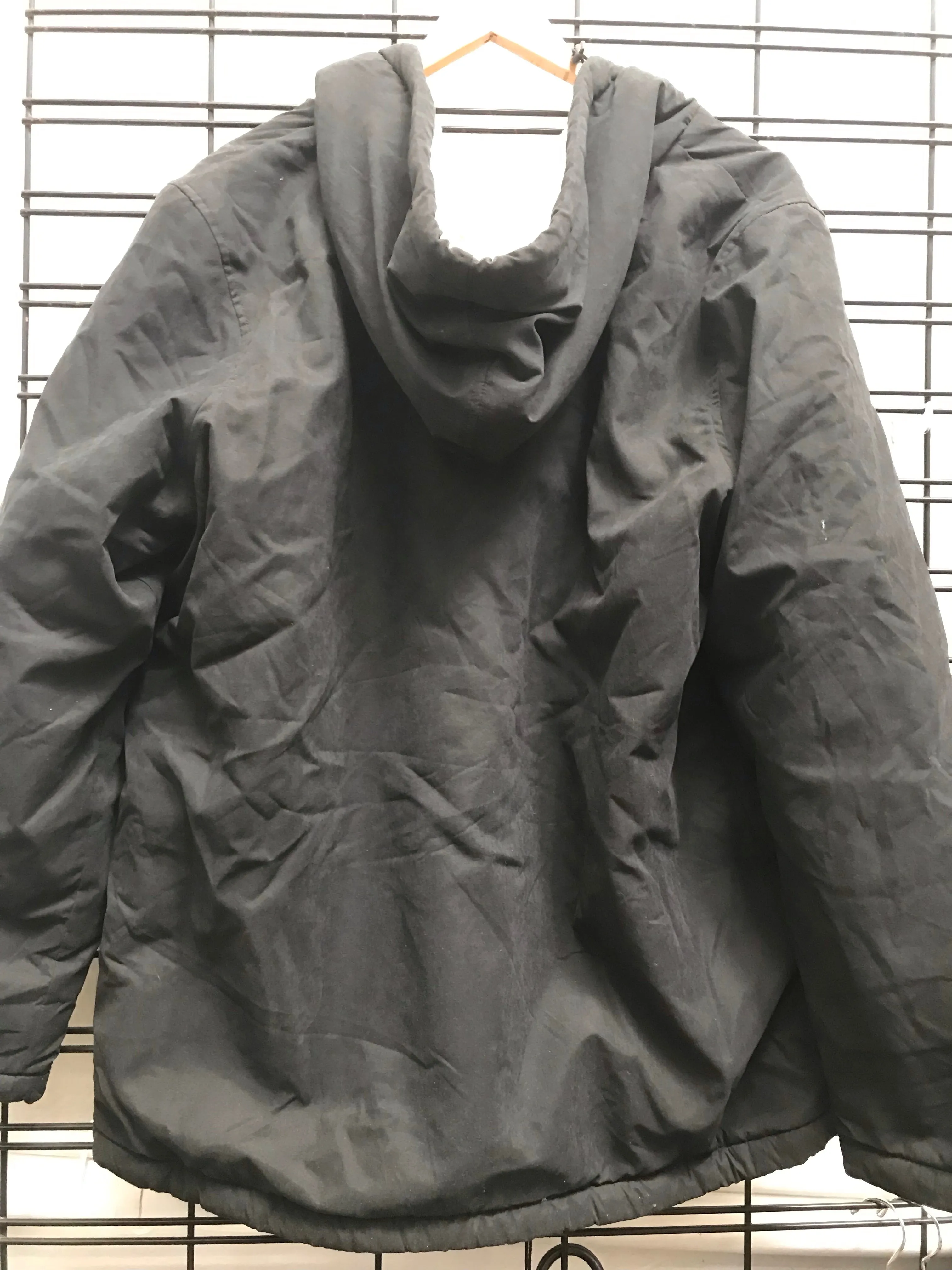 Stussy Sherpa Reversible Jacket ST097504 Blaksher