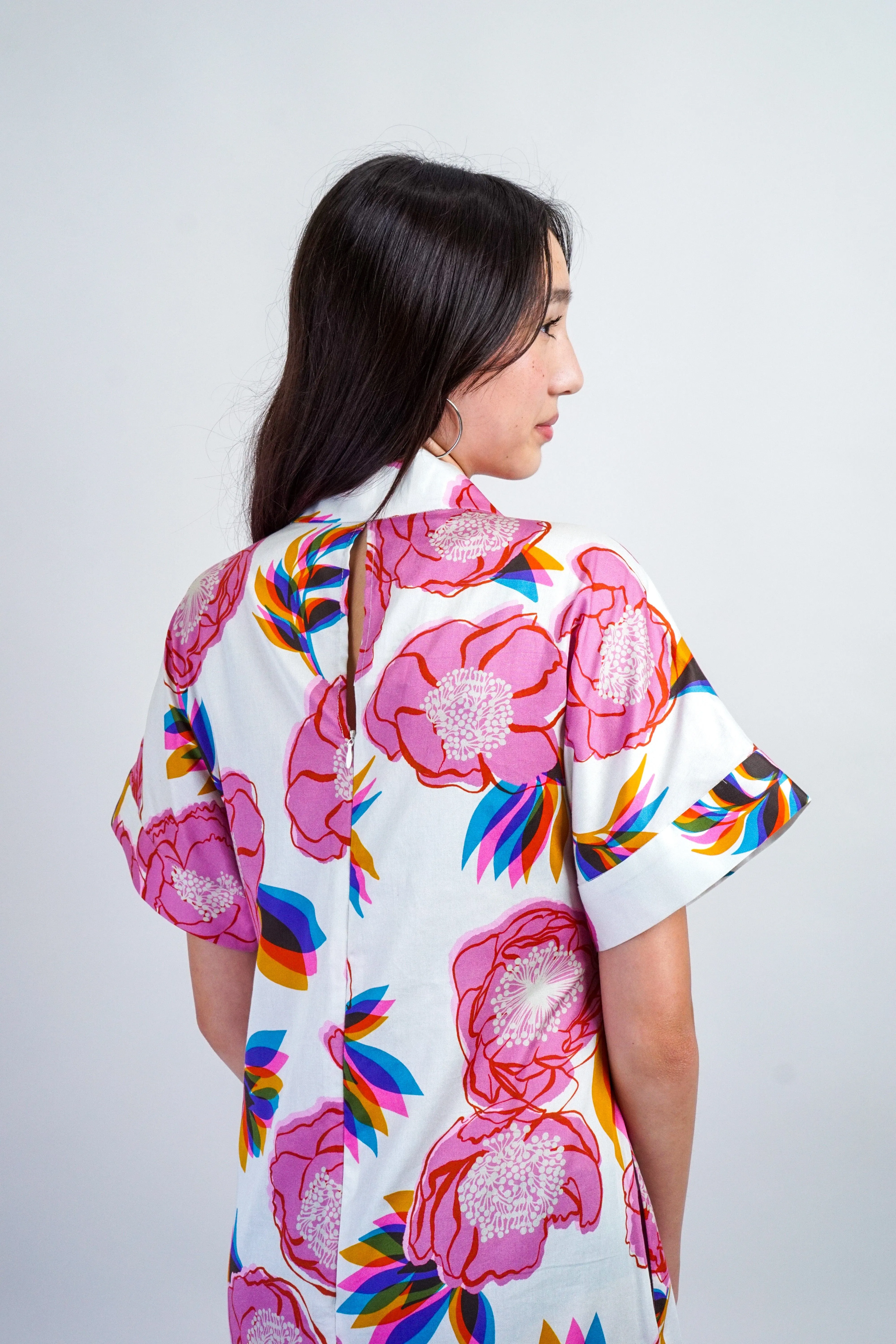 Summer Garden Kimono Kiko Maxi Dress