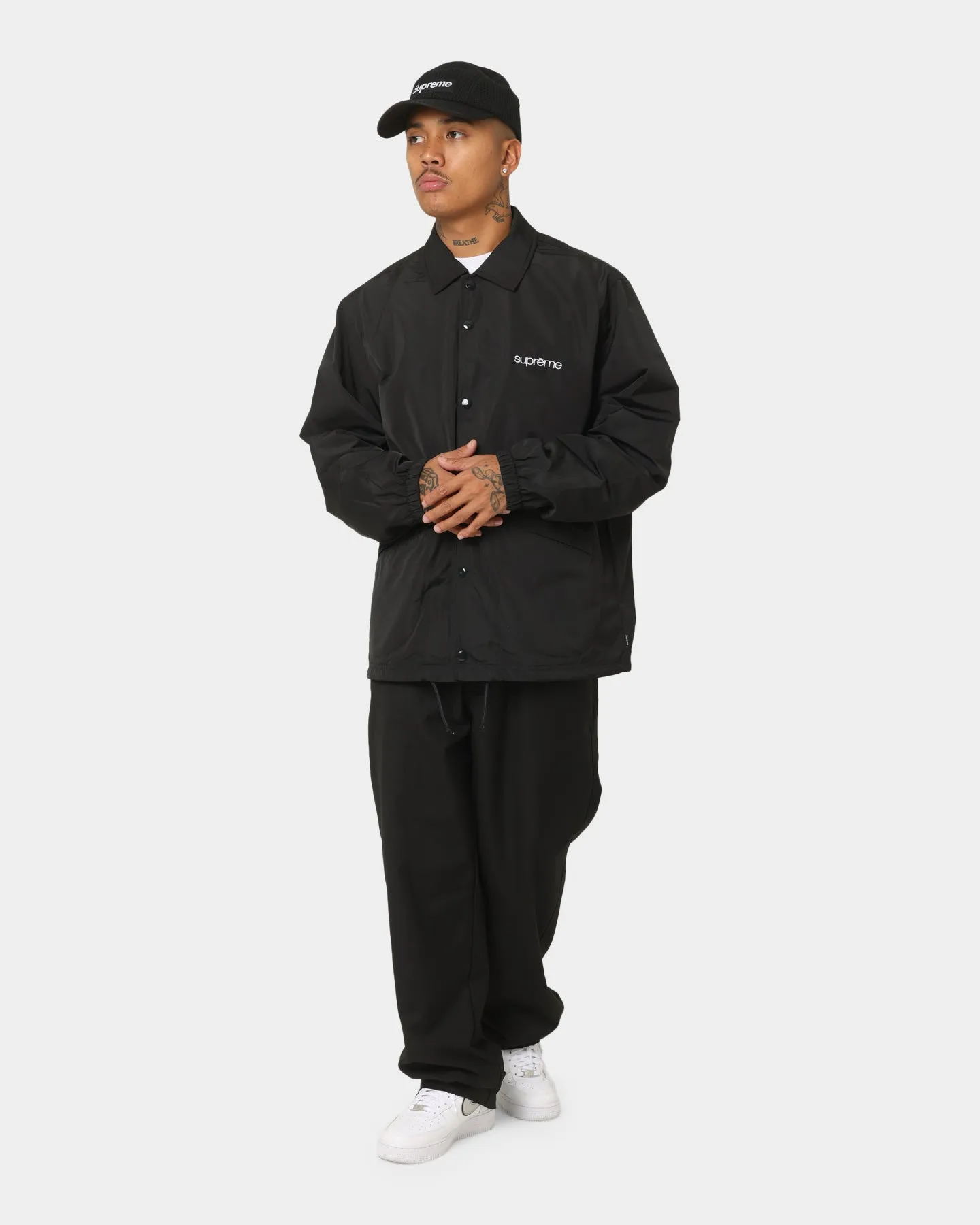 Supreme Five Boroughs Coaches Jacket Black