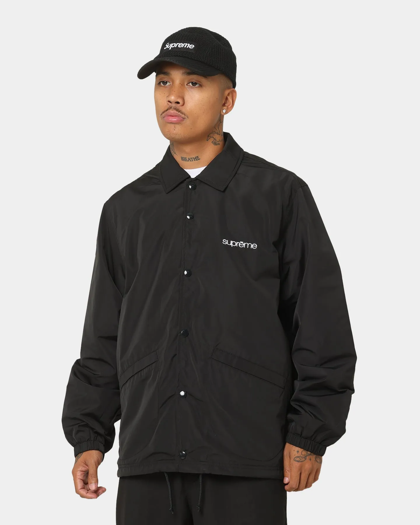 Supreme Five Boroughs Coaches Jacket Black