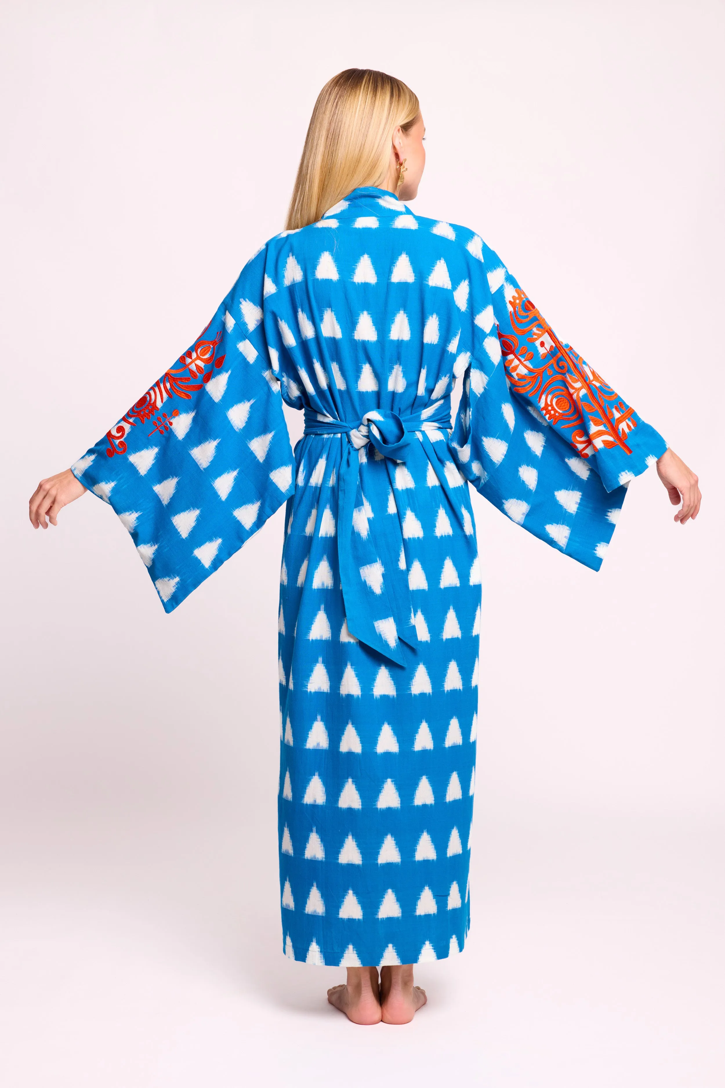 Tangerine Savannah Kimono