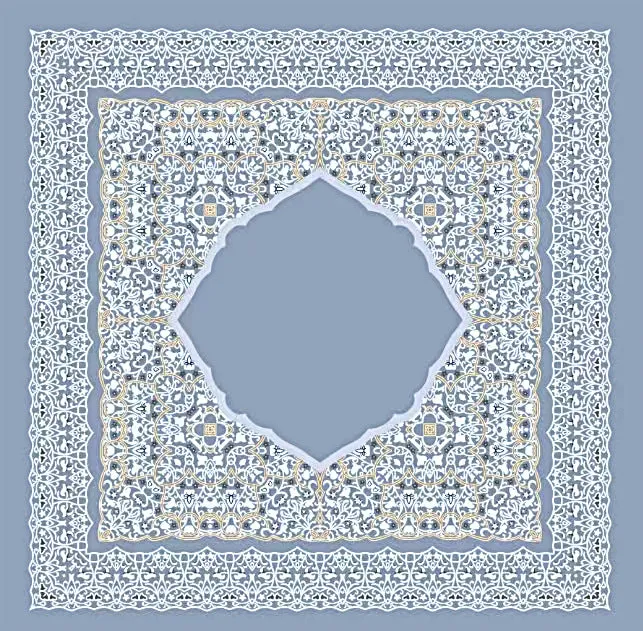 TE36-067  110*110  Tencel cotton pattern square scarf