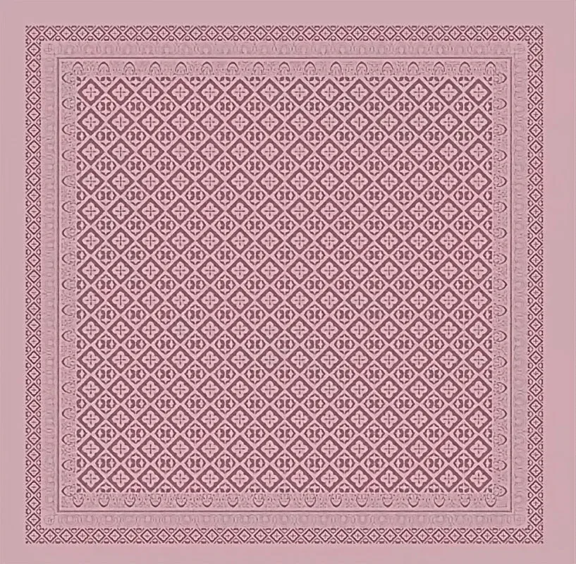 TE36-067  110*110  Tencel cotton pattern square scarf