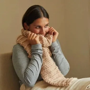 The Snuggle Scarf Knitting Kit