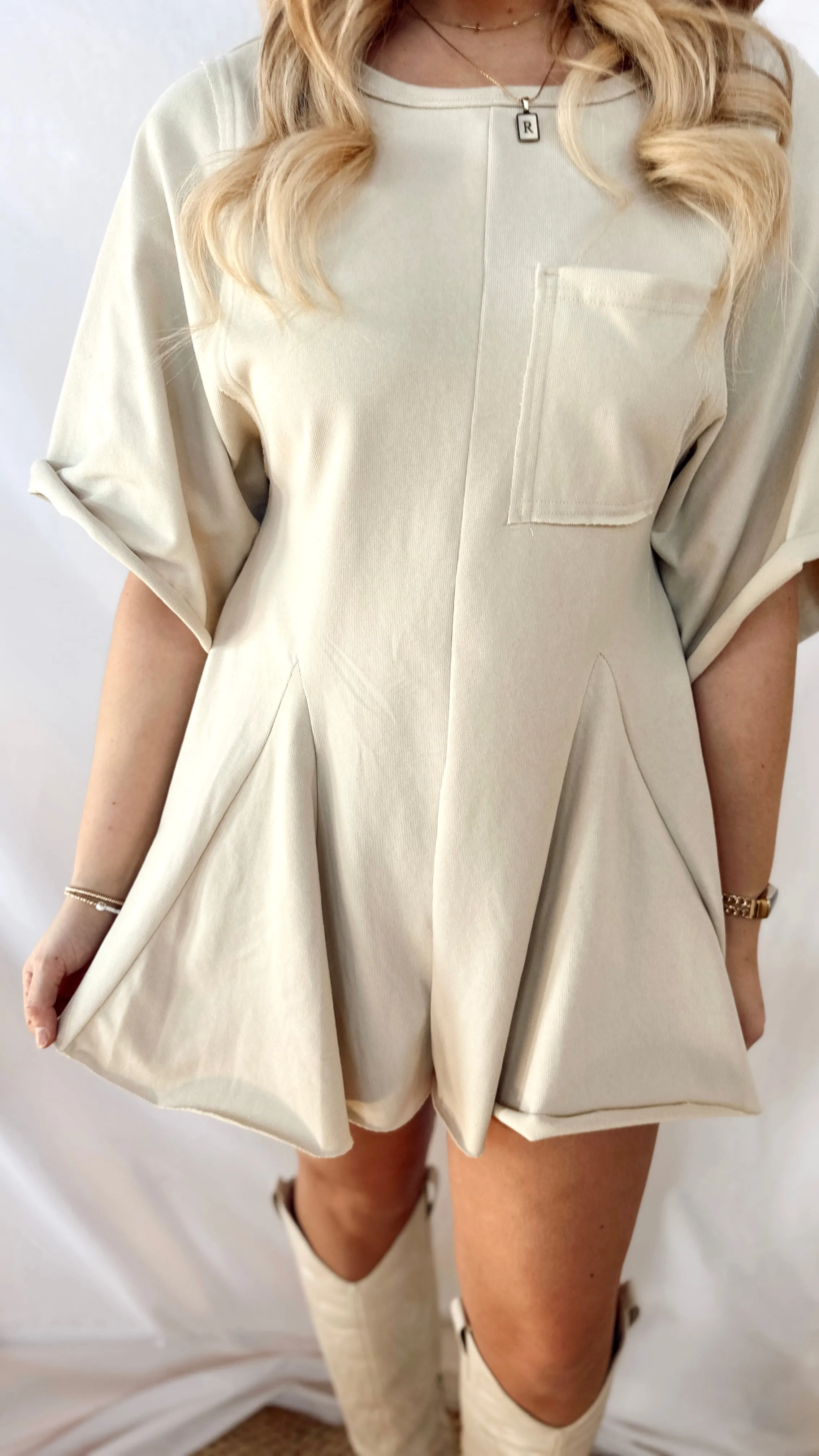 The Vanilla Latte Romper