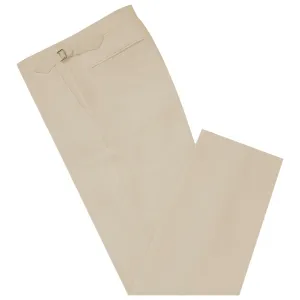 Tyler Beige Linen Trouser