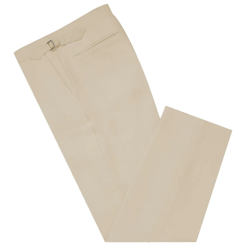 Tyler Beige Linen Trouser