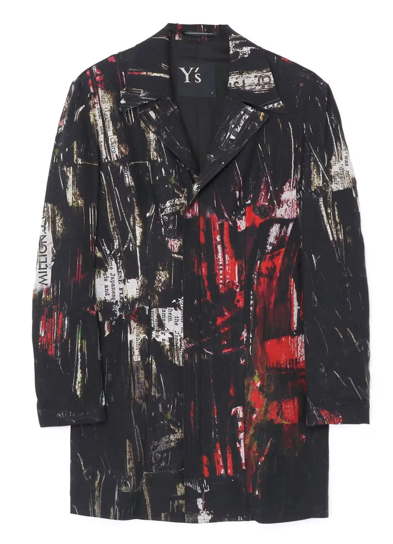 U Open Collar Jacket