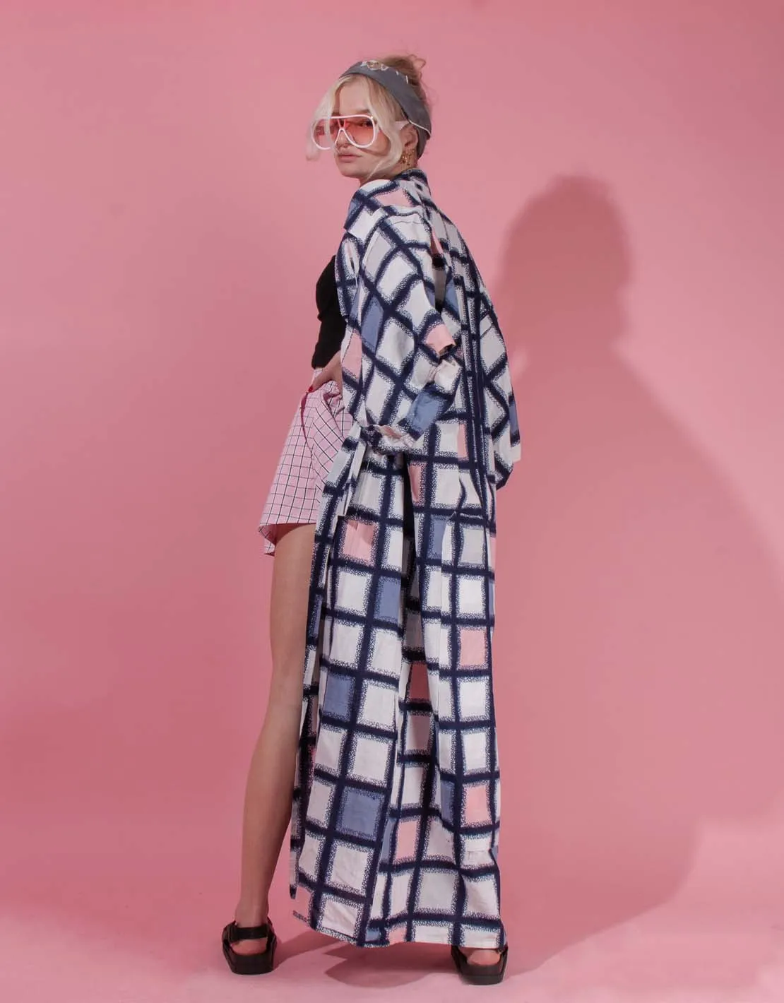 Vintage kimono blocked