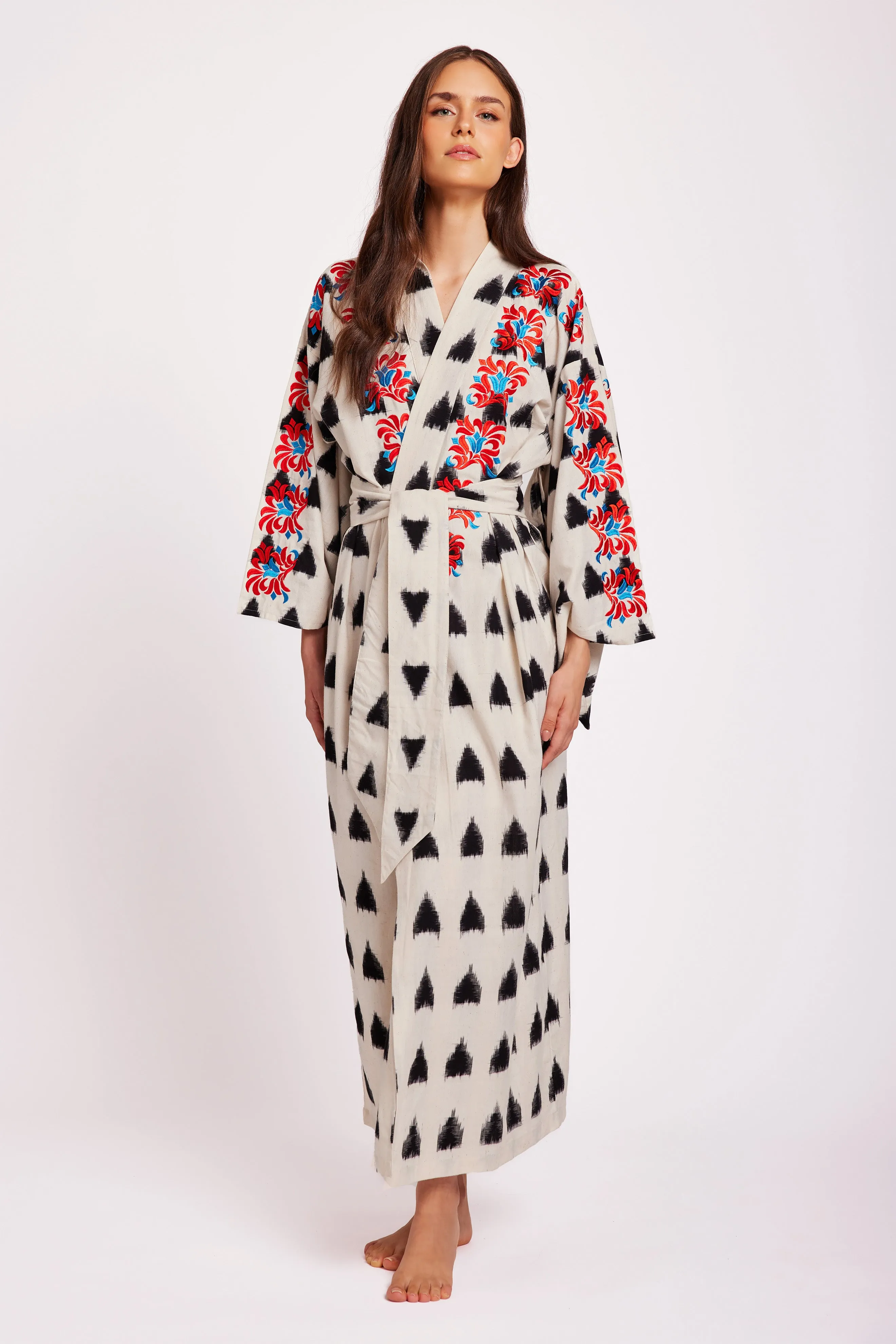 White Savannah Naya Kimono