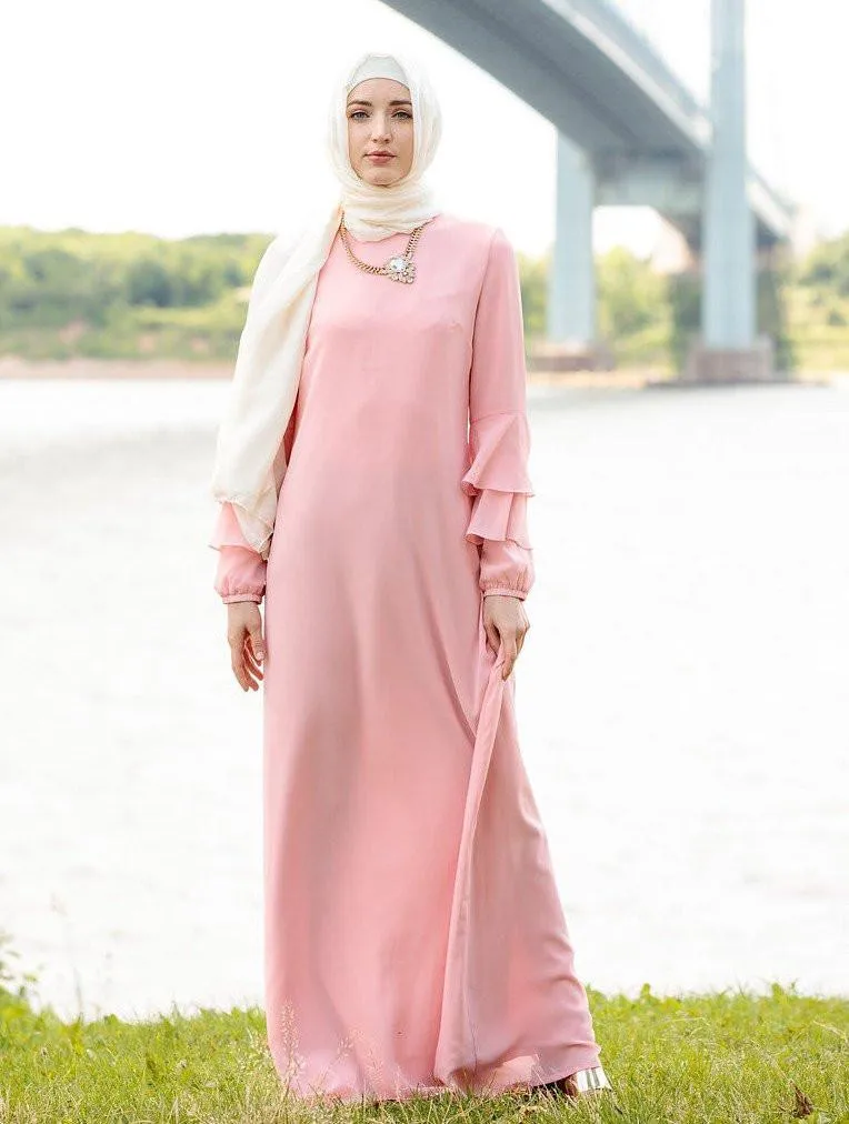 White Shimmer Hijab Head Scarf