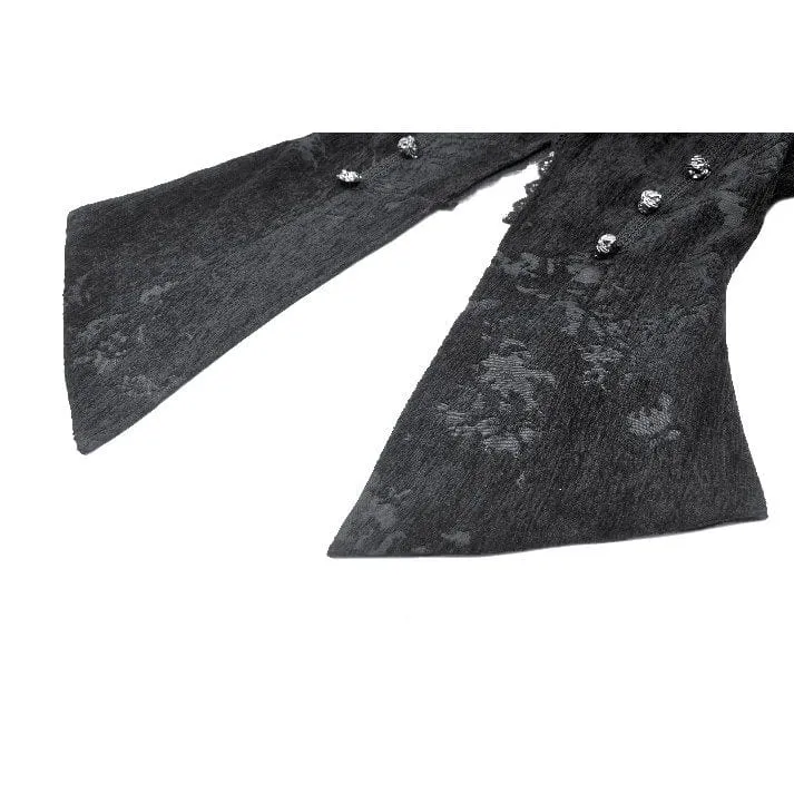 Women's Gothic Crochet Lace-up Jacket