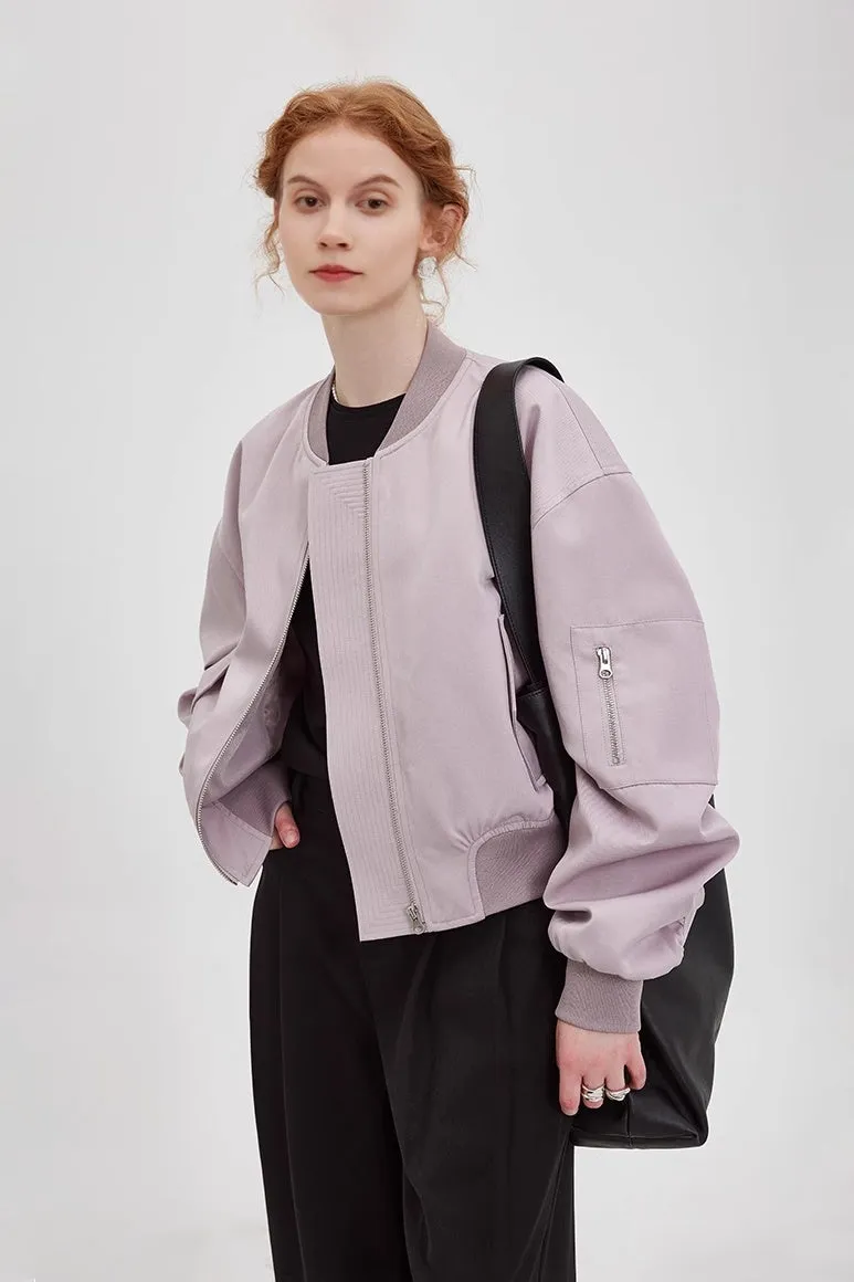 Womens Street Style Bomber Jacket