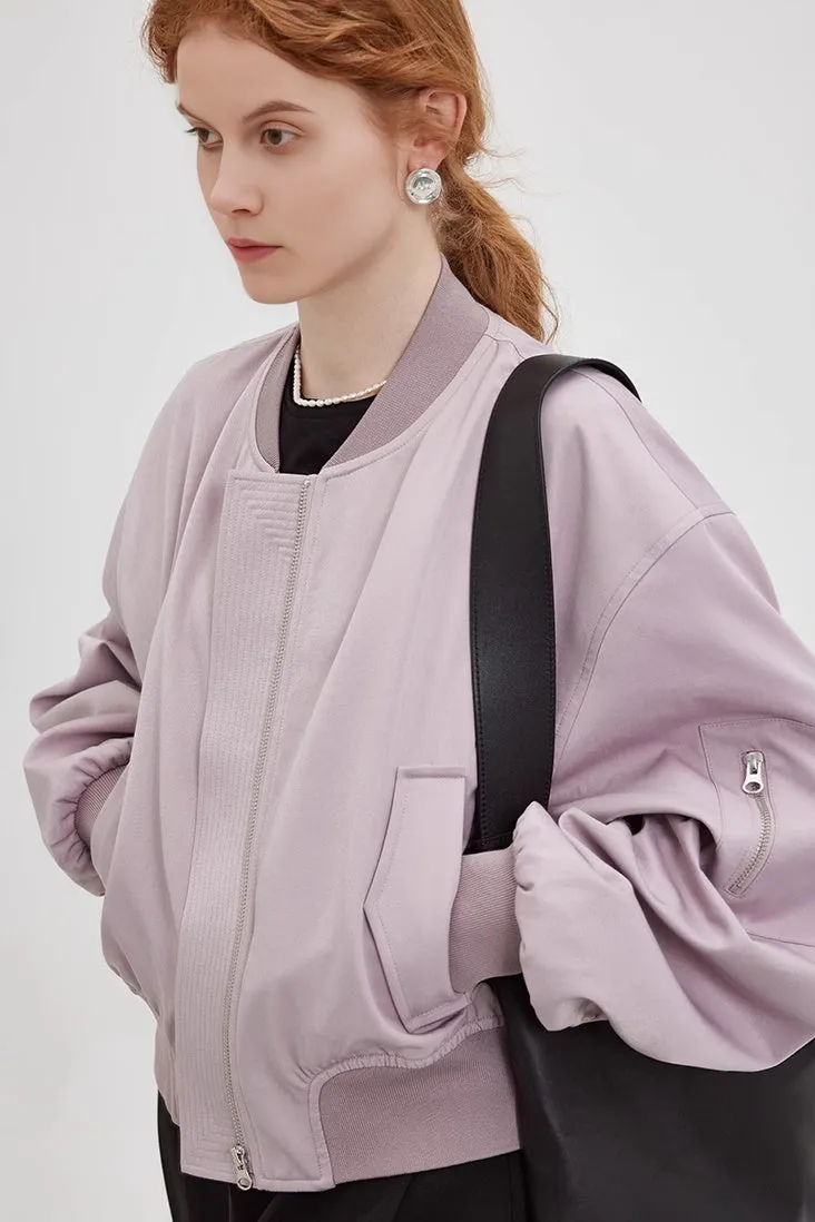 Womens Street Style Bomber Jacket