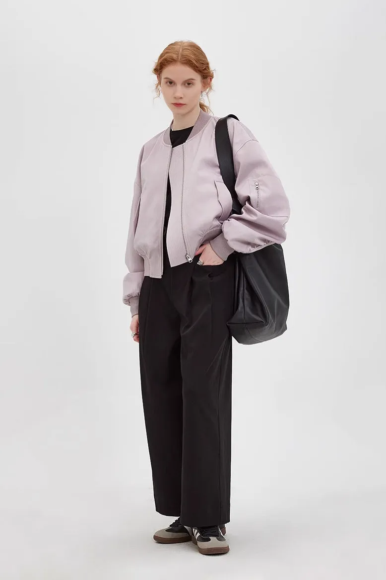 Womens Street Style Bomber Jacket