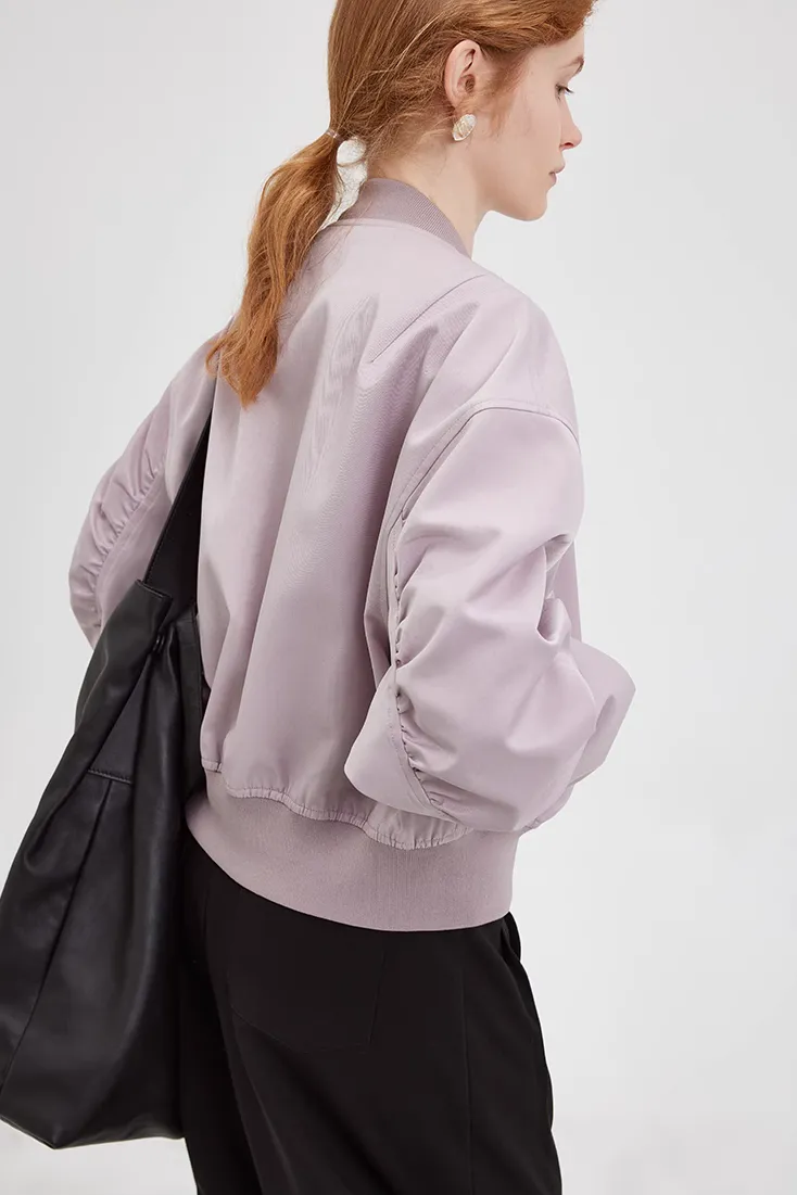 Womens Street Style Bomber Jacket
