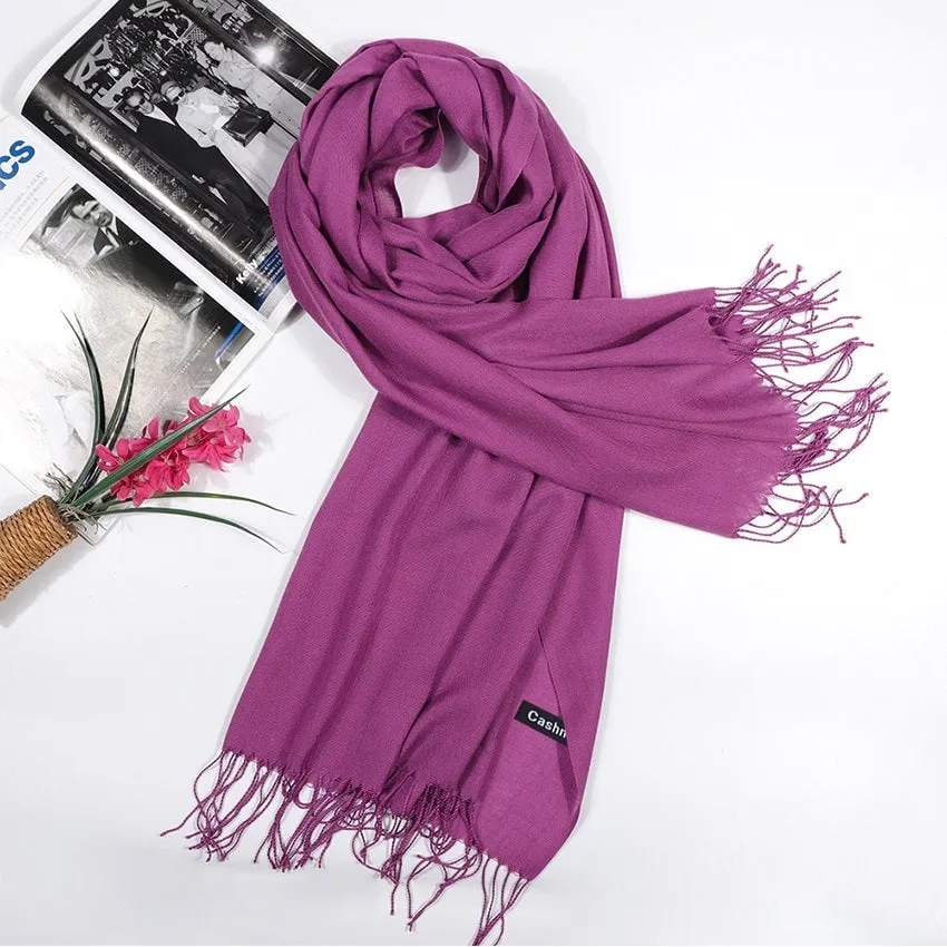 Women's Winter Cashmere Scarf