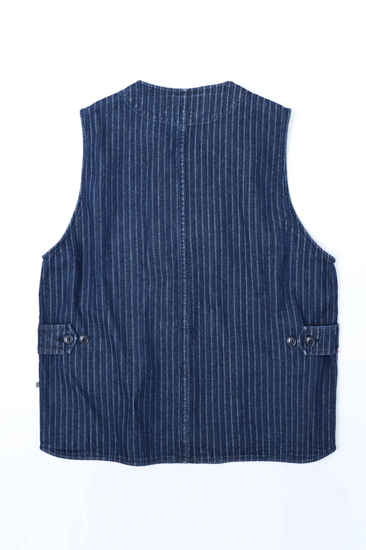 Workware - Striped Indigo Vietnam Vest