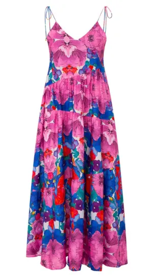 Yolanda Maxi Dress Floral Print